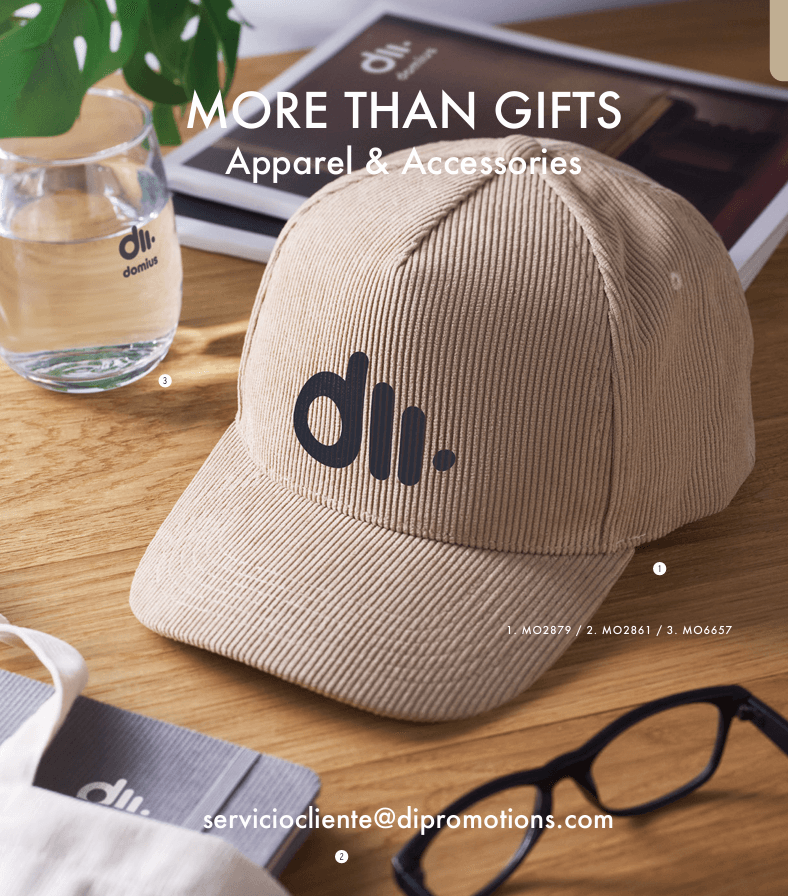 Portada del catálogo More Than Gifts — Accesorios