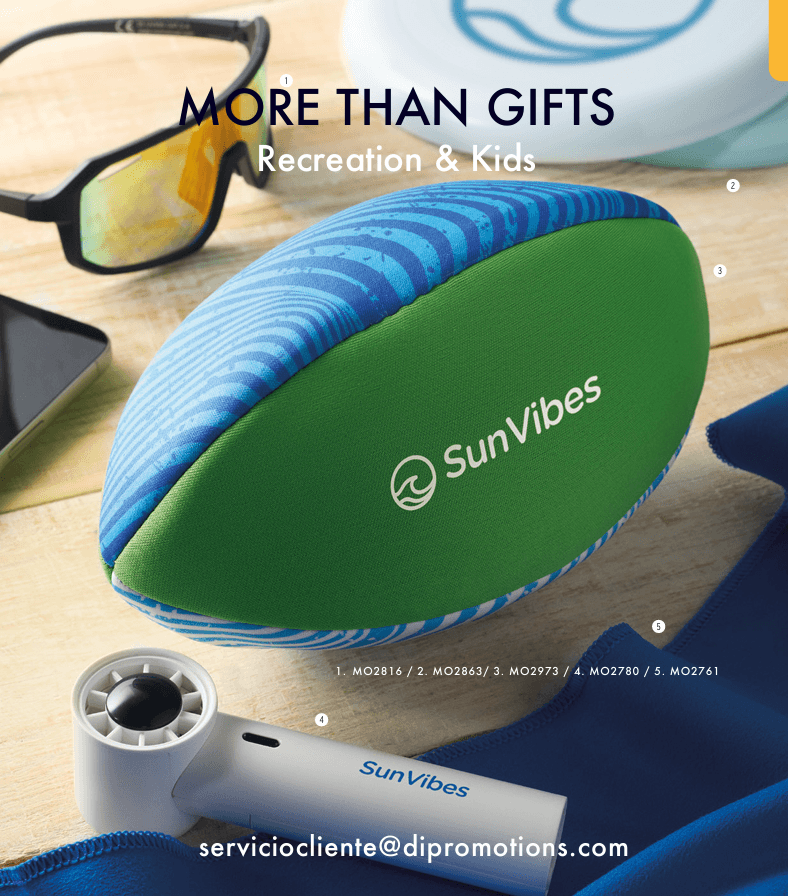 Portada del catálogo More Than Gifts — Ocio & Infantil