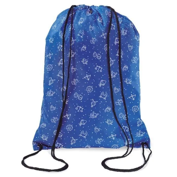 MB3006 Mochila de cuerdas de poliéster 210D tamaño grande (33,5x45,5cm)