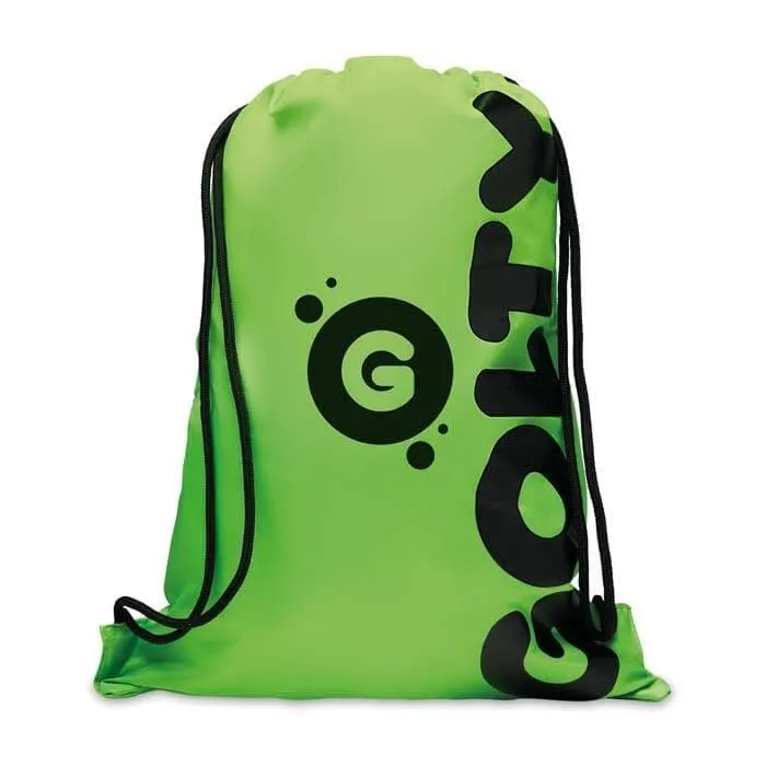 MB3022 Mochila de cuerdas de poliéster de sarga 230D (34x45,5cm)