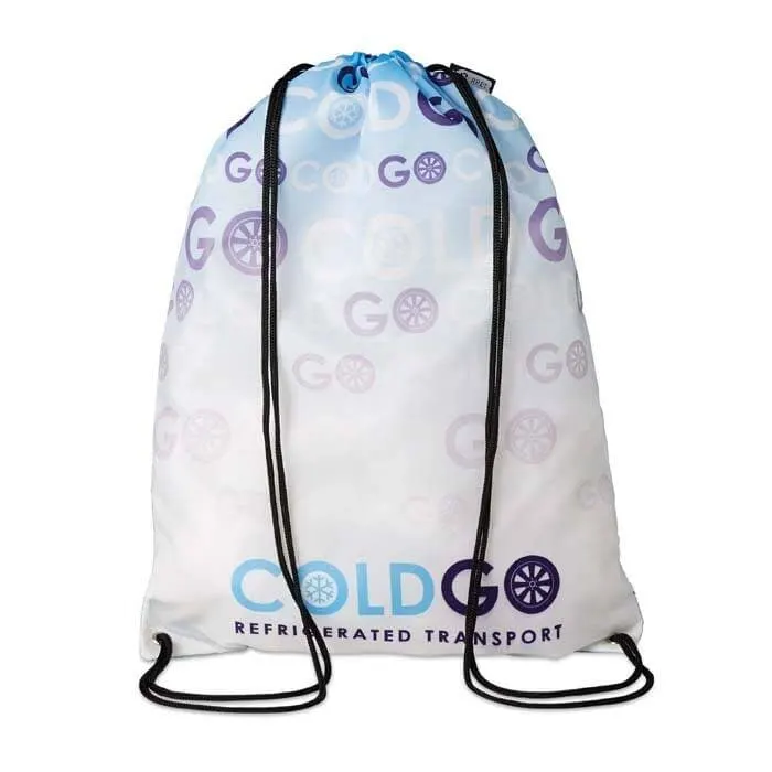 MB3106 Mochila de cuerdas de RPET tamaño grande (33,5x45,5cm)