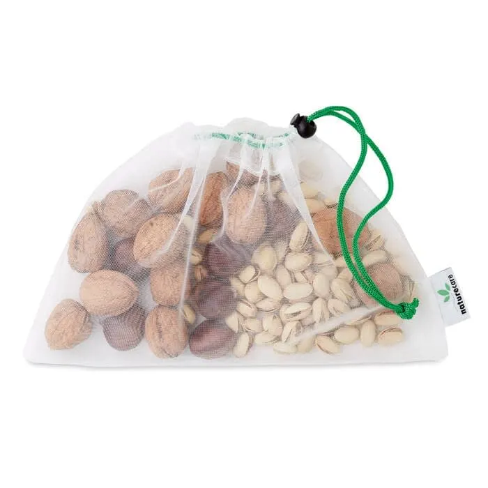 MB9101 Bolsa de malla de RPET para alimentos (30x20cm)
