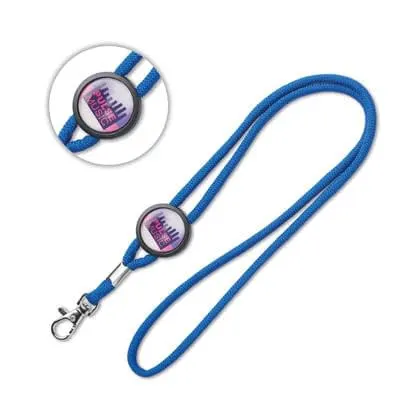 ML1018 - Lanyard cilíndrico con gota de resina