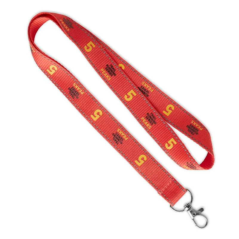 ML1021 - Lanyard poliéster con hilo reflectante