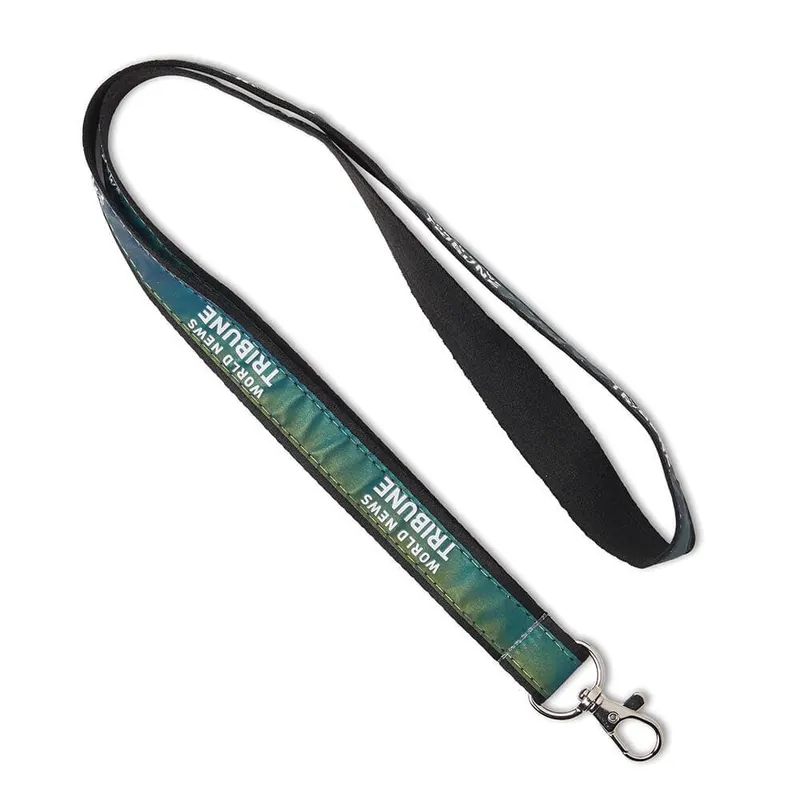 ML1044 - Lanyard de poliéster (capa iridiscente)