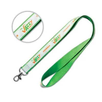 ML1131 Lanyard poliéster acabado satén