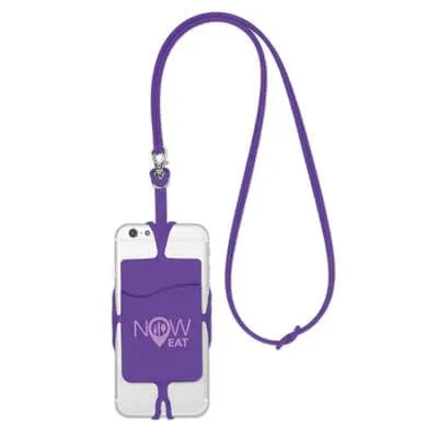 MPHN15 - Porta móvil y porta tarjeta de silicona