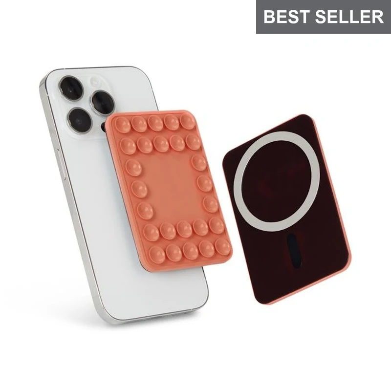 MPHN18 - Funda magnética para teléfono con ventosa selfie