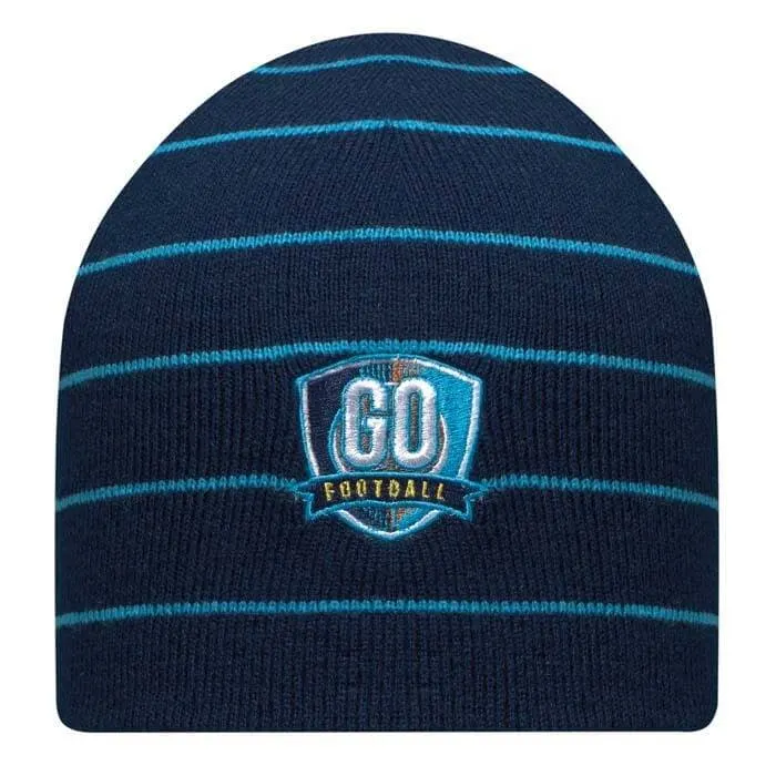 MW1004 Gorro acrílico de doble capa con rayas de colores (desde 50u.)